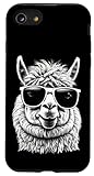 Photo Gallery custodia per iphone se (2020) / 7 / 8 alpaca regalo occhiali da sole cool divertente animale Photo Gallery custodia per iphone se (2020) / 7 / 8 alpaca regalo occhiali da sole cool divertente animale