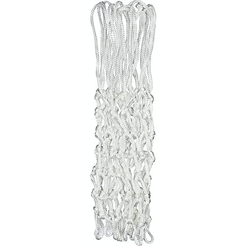Batdiyow Heavy Duty Basketball Net Replacement All Weather Anti Whip White Color Fits Standard Indoor Or Outdoor 12 Loops Rim #TOP30