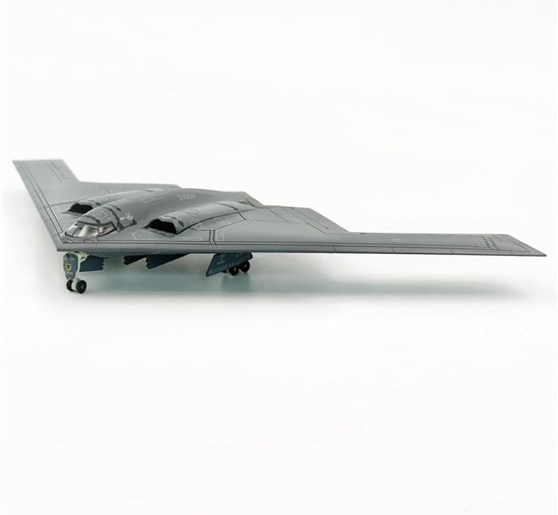 1/200 B-2A Spirit Stealth Bomber, Metal Pre-Assembled Aircraft Model, Military Diecast Airplane with Display Stand for Collection or Gift.