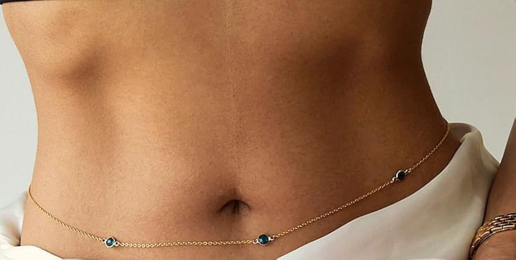 Women's Stylish Gold Plated Waist Chain for Saree