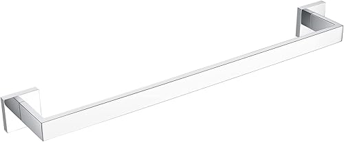 BANOLUX - Toallero individual de 22 pulgadas para baño, toallero para baño, montado en la pared, soporte para toallas de mano de acero inoxidable