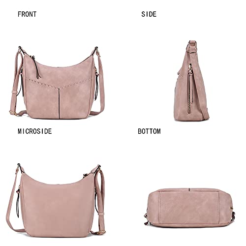 MKF Collection Shoulder Bag for Women, Vegan Leather Fashion Handbag Crossbody Purse4