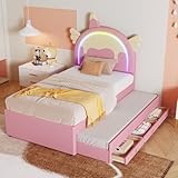 Lit Équipé d'un Sommier Coulissant Multifonctionnel : Conçu pour offrir plus de praticité, ce lit comprend un sommier coulissant avec tiroirs. Non seulement il fournit un espace de couchage supplémentaire pour les amis ou la famille lors des soirées pyjama, mais il permet également un rangement discret pour les jouets, livres, ou vêtements.