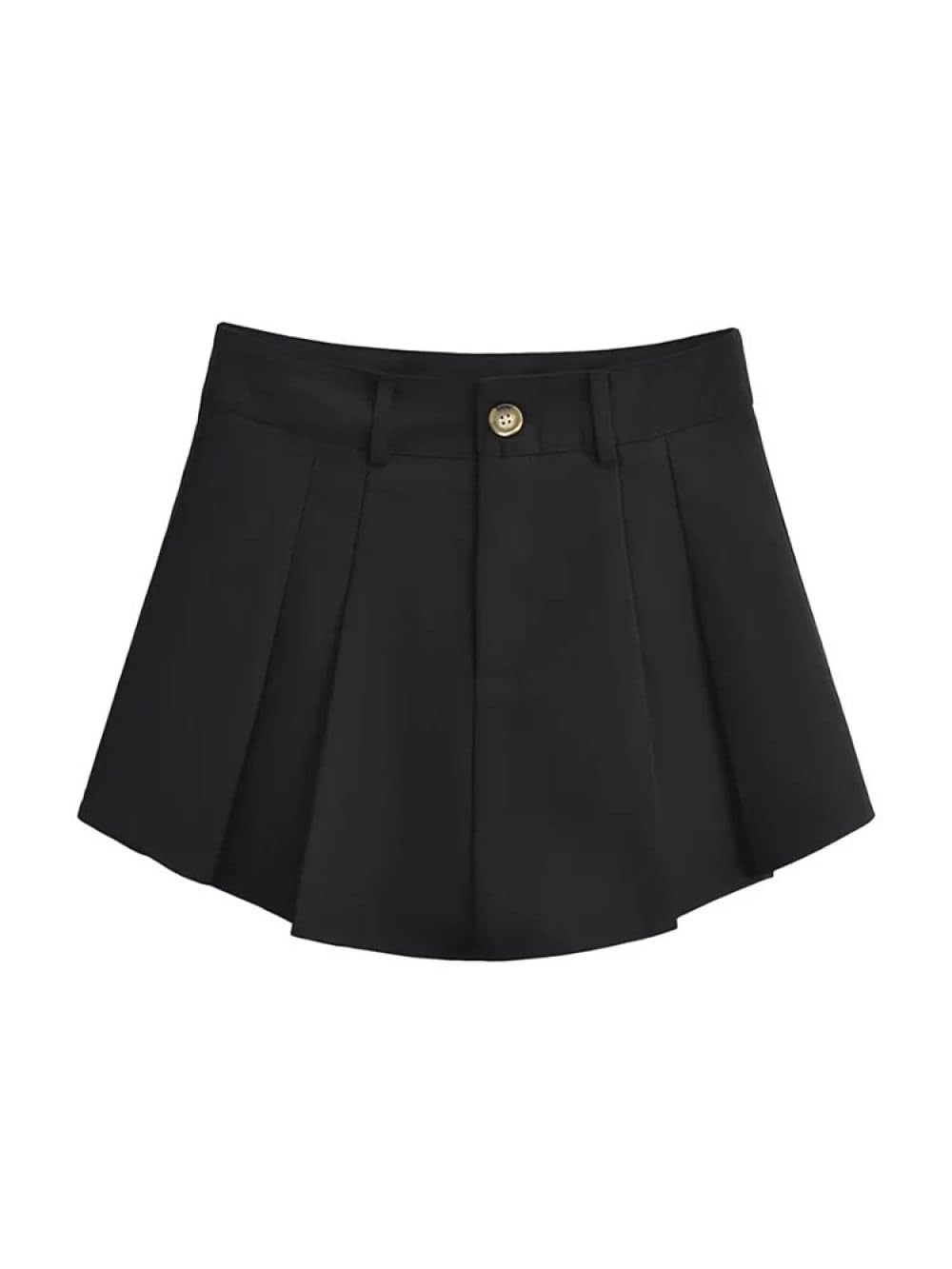 Jupe Courte Femme - Mode Solide Femmes Mini Jupe Taille Haute Fermeture Éclair Hanche Femme Sexy Maxi Jupe Jupes Automne