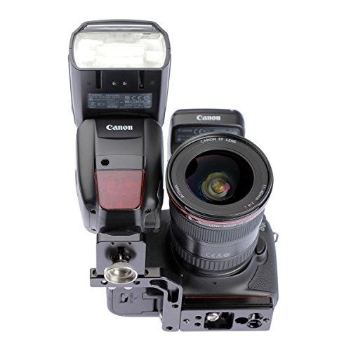Bp1 Paparazzi Mini Flash Bracket For All Dslrs And Mirrorless Cameras Arca-Swiss Type Plate Mount Modular Design Can Be Modified For Left Or Right Side Of The Camera (Canon, Nikon, Sony, Pentax Etc.) #TOP4