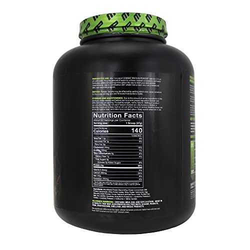 MusclePharm Combat Protein Powder, 5 Protein Blend, Chocolate Milk, 4.1 Pounds, 52 Servings - Image 4