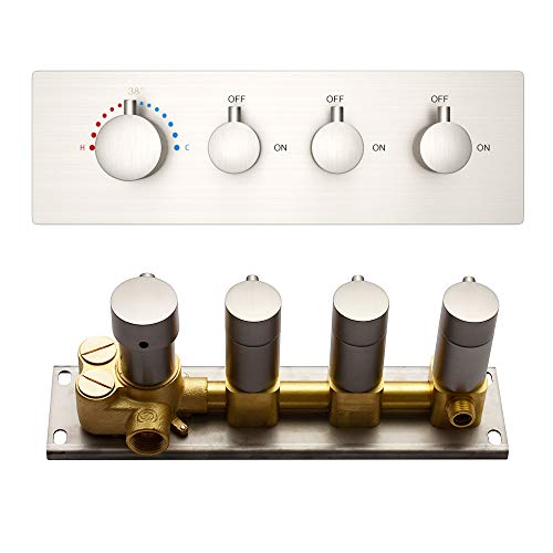 KATAIS 3 Way Brass Mixing Valve