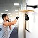 WYGVNR Speed Bag Platform, Bamboo Wood SpeedBag Mount, Height Adjustable with Speed Bag Swivel for Boxing Training Workout, Punching, Exercise