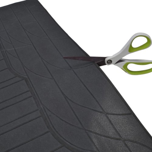 Motor Trend Heavy Duty Utility Cargo Liner Floor Mats For Car Truck Suv, Universal Trimmable To Fit, Foldable, Cargo & Trunk All Weather Protection, Black (Mt-786-Bk) #TOP3