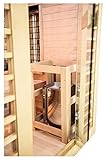 Holl's, Hybrid-Sauna aus 2 Sitzen komplett 3,5 kW Holls, Garten, Schwimmbäder, Spas und Accessoires, Außensaunen und Ersatzteile, Saunen, HL-VS02-PK