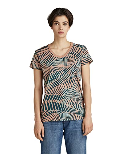 G-Star Raw Allover Print Top, Tops Para Mujer, Multicolor Tuscany Wave Camo D21210-C721-D097 , Xs G-Star Raw Allover Print Top, Tops Para Mujer, Multicolor Tuscany Wave Camo D21210-C721-D097 , Xs
