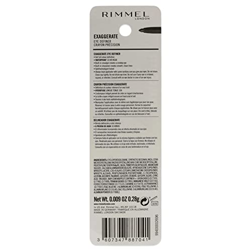 Pack Rimmel London Exaggerate Eyeliner Waterproof x2 miniatura 3