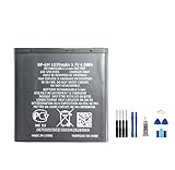 Capacidad: 1070 mAh Generic Batería BP-6M 3.7V 1070mAh compatible con Nokia 3250, 6151, 6233, 6234, 6280, 6288, 9300, N73, N77, N93