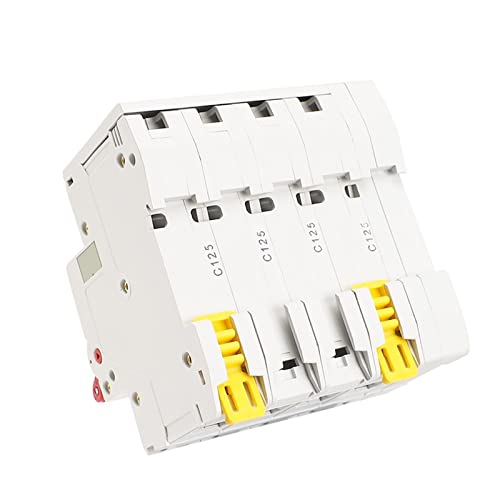 Evite apagones solares con este disyuntor PV automático de 4 polos y 100A con seguridad 6KA 4