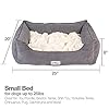 PetFusion-Calming-Cuddler-Dog-Bed-Cat-Bed-Anti-Anxiety-Dog-Bed-for-Small-Dogs-Cats-Loose-Blanket-Promotes-Burrowing-Dogs-Kneading-Cats-CertiPUR-US-Memory-Foam-1-Year-Warr Orthopedic Dog Beds with Anxiety Relief - Joint Pain Relief for Dogs