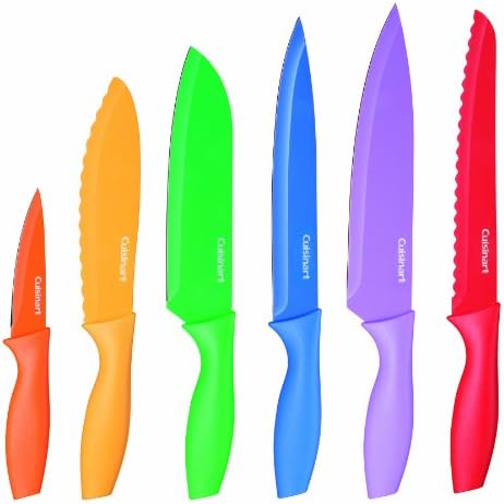 Cuisinart C55-01-12PCKS Advantage Collection Piece, Multicolor 12 PC Knife Set, Multi-colored