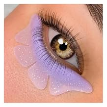 Lower Korean Lash Lift Pads Eyelash Perm Rods Lash Lift Shields for Perming Lower Lashes Reusable for Salon Purple