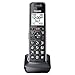 Panasonic Cordless Phone Extension Handset Accessory to Connect to Expandable Base Station - KX-TGFA88B (Black)