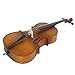 LYKOS 4/4 Acoustic Cello + Case + Bow + Rosin Wood Color Beautiful Varnish Finishing (Matte Golden)