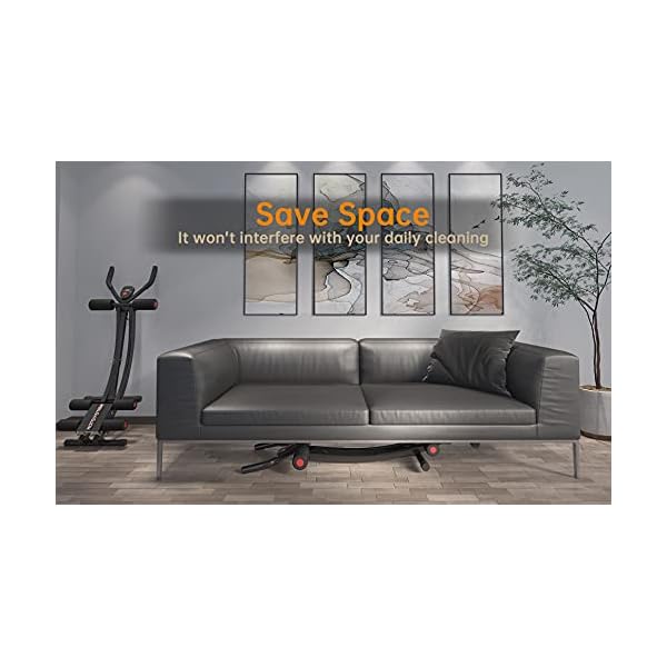 HOTSYSTEM Ab Machine, Core & Abdominal Trainers Ab Workout Machine Home Gym Body Shaper with Display and Adjustable Height Levels