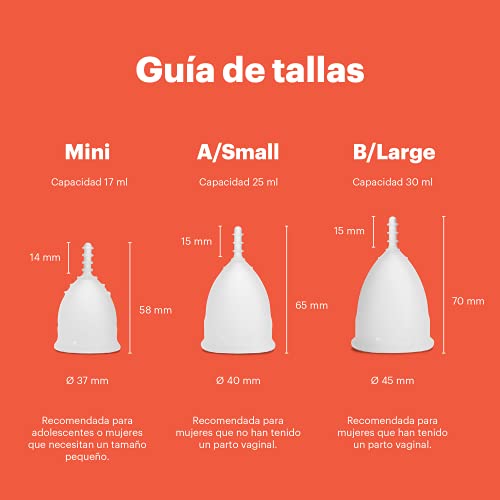 Organicup Menstrual Cup - Size Mini - Reusable Period Cup - Pad And Tampon Alternative - Light To Heavy Flow - Not Offered In California #TOP5