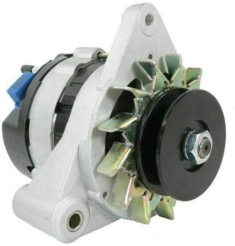 Alternator Compatible with/Replacement for Mahindra 5005 5500 5530 575 6500 6530 E350 Tractors ESL11954, 000040001C01, 004001C01, 40001C01, 556267R91
