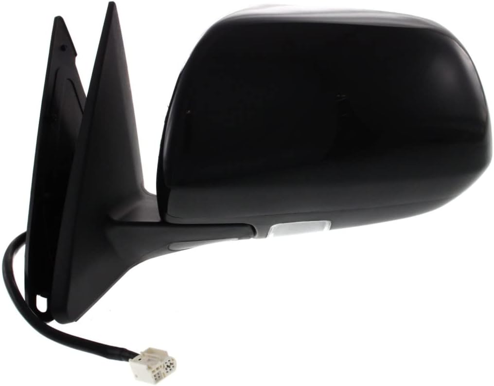 For Toyota Highlander 2008 09 10 11 12 2013 Door Mirror Driver Side | Power | Heated | Paint to Match | Replacement For 87940-48343, 87945-0E020-C0 | TO1320251