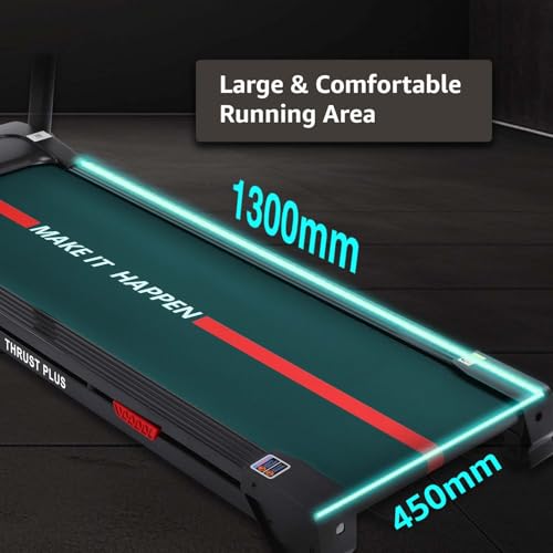 WELCARE Maxpro Thrust Plus 6Hp Peak AC Motor Auto Incline Treadmill With Life Time Motor Warranty|15 Level Auto Incline,Max.Speed 16Km/Hr,LCD Display,Home Use Treadmill For140Kgs User Weight PTA550IAC - Image 6