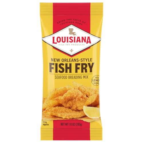 Louisiana Fish Fry New Orleans Style Seafood Breading Mix, 10 oz