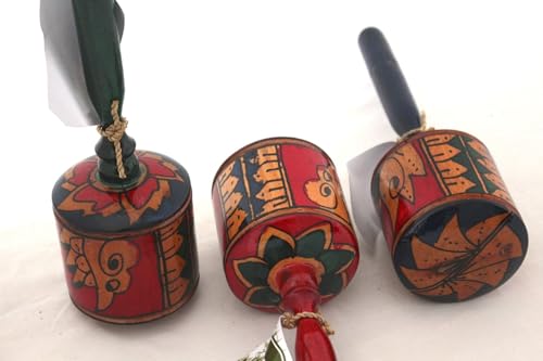 27 cm Ahşap Marakas, Büyük Köşeli Tasarım
