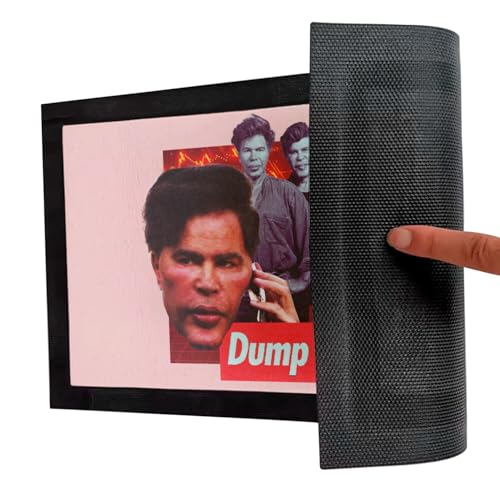 Paillasson Crypto Rose Dump It - Tapis de porte Bitcoin Meme 60x40cm - 5