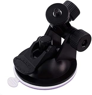 iSaddle CH-104 1/4"-20 Thread Universal Mini Camera Suction Mount Tripod Holder Dash Cam