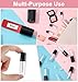 ValueBargain 20Pcs Empty Lip Gloss Tubes, 1.2ml Mini Lip Gloss Tubes, Black Empty Refillable Cosmetic Containers Travel Size Bottles for Makeup Samples (Black)
