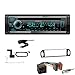 Produktbild Kenwood KDC-BT760DAB 1-DIN Autoradio CD-Tuner mit Bluetooth Digitalradio DAB+ inkl. Einbauset passend für Citroen C5 2001-2004 schwarz