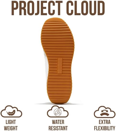 Project Cloud Fashion Sneakers for Women 2026 – Lightweight Lace-Up Shoes for Women with Memory Foam Insoles – Trendy Womens Shoes – Non-Slip, Comfortable Womens Sneakers (Madison) - Image 4