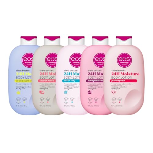 Bundle of eos Shea Better Body Lotion- All Scents
