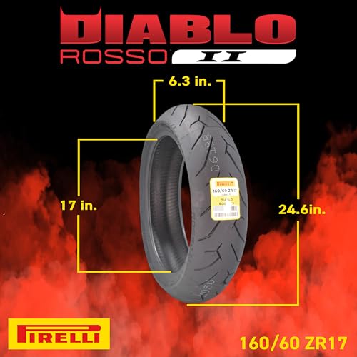 Pirelli Diablo Rosso II Motorcycle Tire