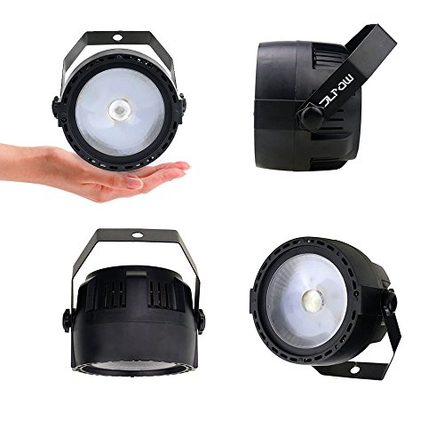 Stage Wash Light, Jlpow Super Bright Mini Cob Par Can Lights With Dmx And Remote Control, Smooth Rgb Color Mixing Dj Up Lighting, For Wedding/Birthdays/Christmas Party Show Dance Gigs Bar Club Church #TOP6