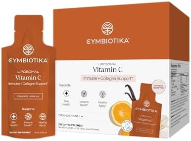 CYMBIOTIKA Liposomal Vitamin C Supplement, Immune Health, Skin He...