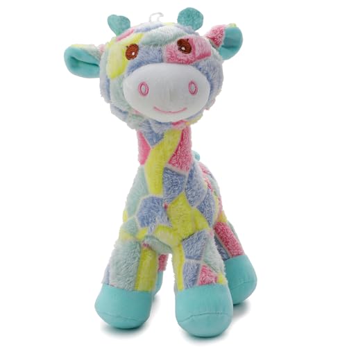 Image of Soft Multi Color Giraffe Plush Toy for Kids Stuffed Toy with Cute Hug-Friendly Plush for Babies, Toddlers & Children Safe, Lightweight & Easy to Clean (40CM)