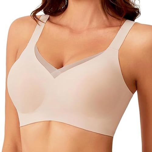 Soutien-gorge push-up anti-irritation sans armatures respirant taille L