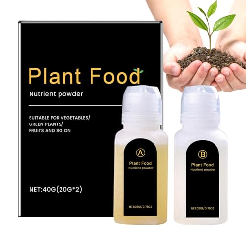 Tuwlopyu 植物用肥料,室内植物の栄養補給 - 栽培システム アクセサリー 花 野菜 果実 ガーデニング 庭園 用 栄養液