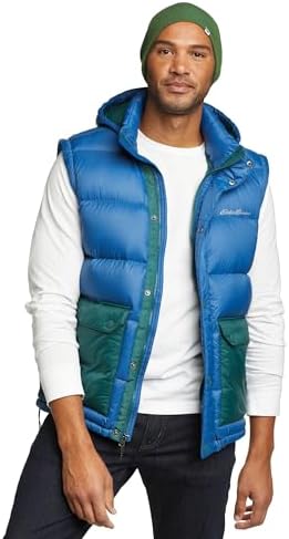 Eddie Bauer Jaqueta masculina modular Stratustherm, Azul