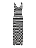 mono rayas lino stradivarius Longitud: maxi Only Onlmay Life S/L-Vestido de Rayas para niño, Negro, Mujer
