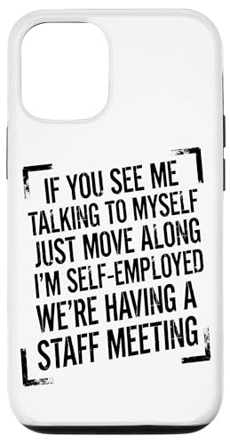 ���g�� ���B���e�[�W If You See Me Talking To Myself �M���O �X�}�z�P�[�X iPhone 12/12 Pro �p