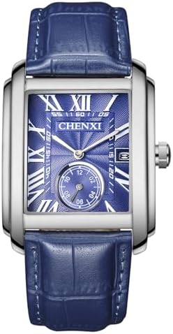 JewelryWe Herenhorloges, analoog, kwarts, kalender, 30 m waterdicht