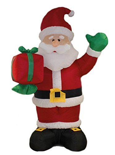 Kingfisher Santa Claus Father Christmas 2.4M Inflatable Garden Outdoor Decoration