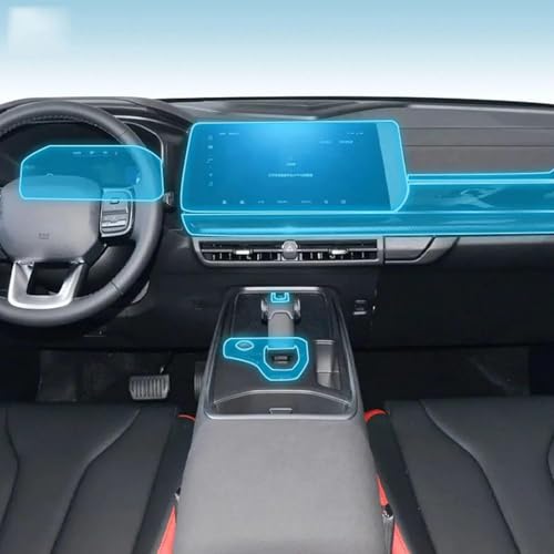 Film PPF anti-rayures transparent Haval X God protection console centrale