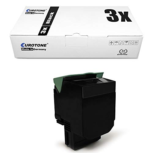 Cartridge pour Optra C 540 Lexmark par Eurotone pack de 3