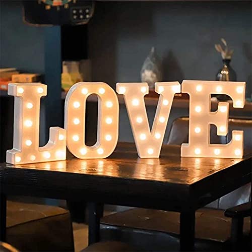 Image of DesiDiya LED Marquee Alphabet Letters Light Sign for Decoratrion Decor Walls Hanging Birthday Party Light (Letter-L)